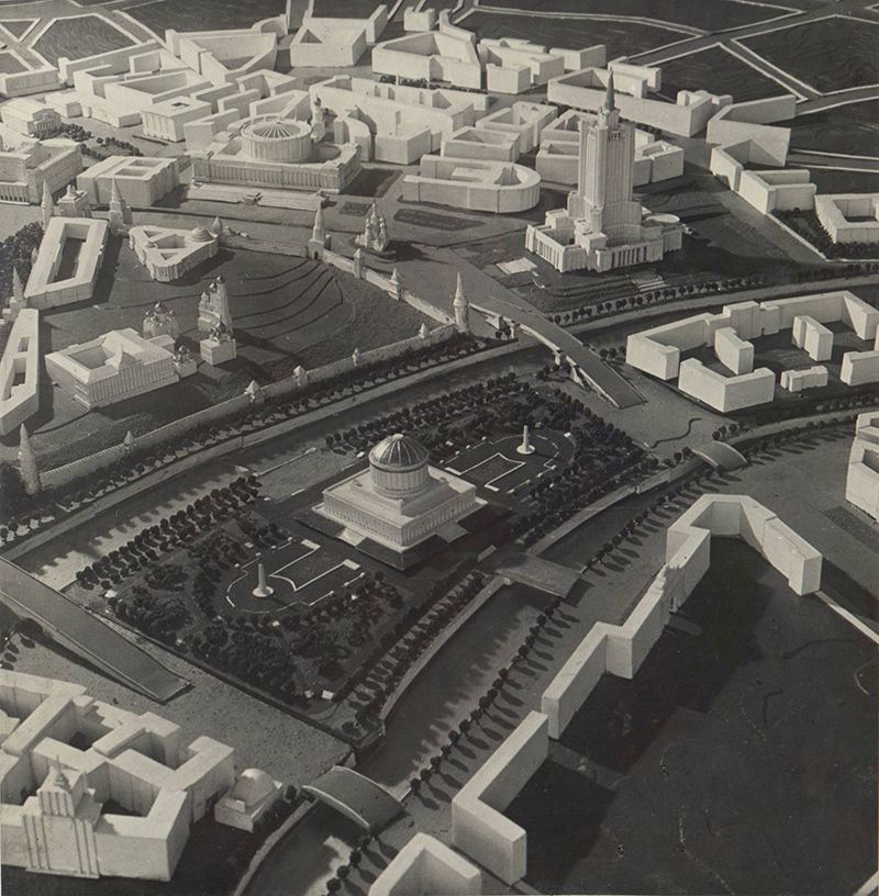 Фотографии размещения Пантеона. 1953 год. Главархив Москвы