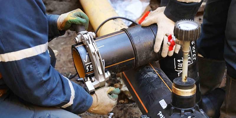 В Светлом проезде реконструировали газопровод среднего и низкого давления