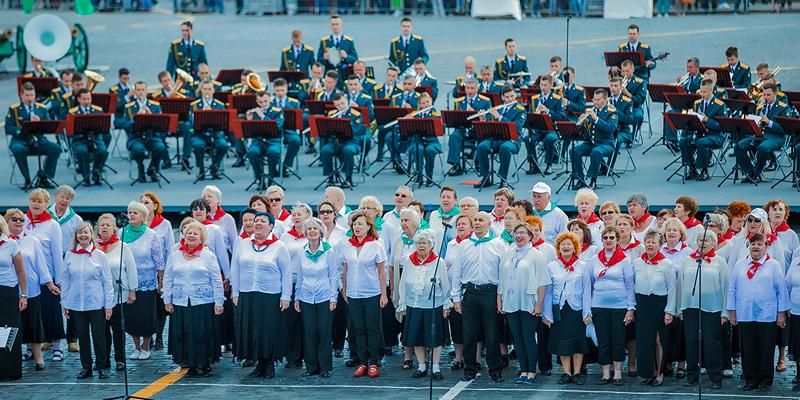 Песни о Родине: сводный хор «Московского долголетия» даст концерт на Красной площади