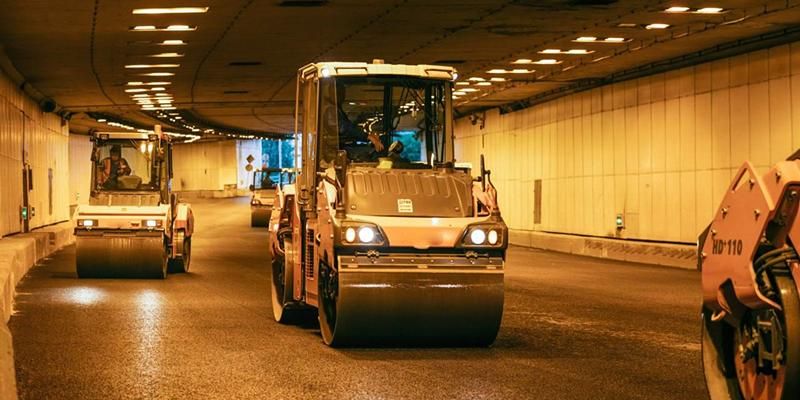 В Волоколамском тоннеле обновили асфальт