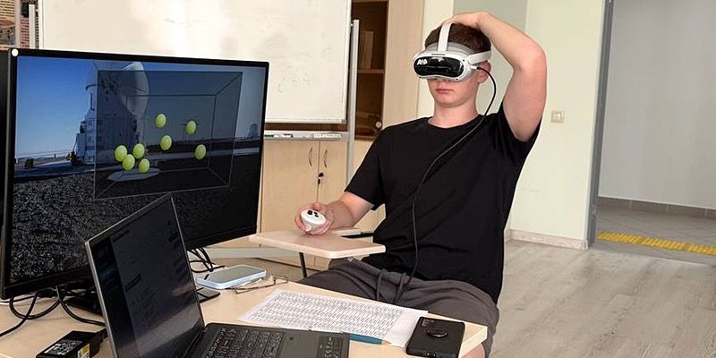 Московский государственный университет спорта и туризма провел первое VR-тестирование гандболистов