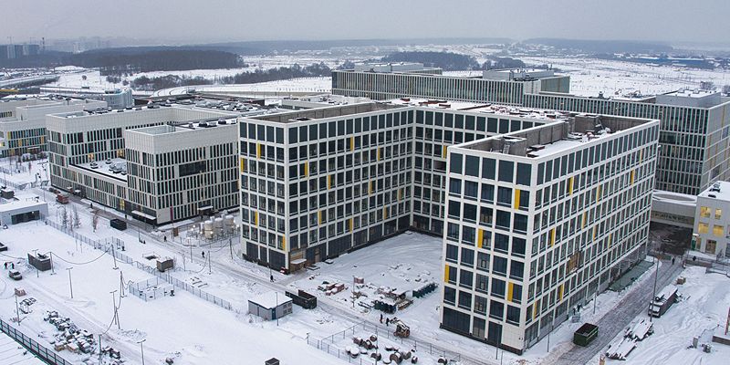 Новый корпус лучевой терапии на территории больницы в Коммунарке достроят в 2023 году
