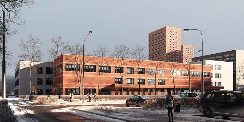 Школу площадью около 16 тысяч квадратных метров откроют в Зеленограде