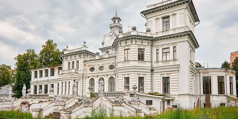 Начались работы по сохранению главного дома усадьбы Грачевка на севере Москвы