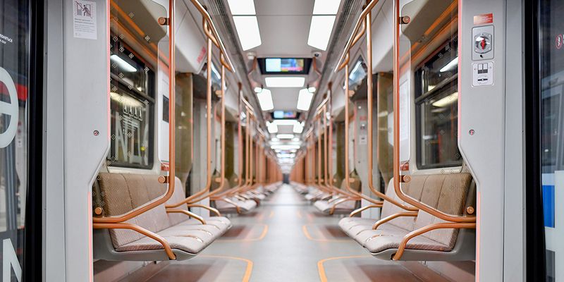 В 2023 году столичный метрополитен получил 360 инновационных вагонов «Москва-2020»