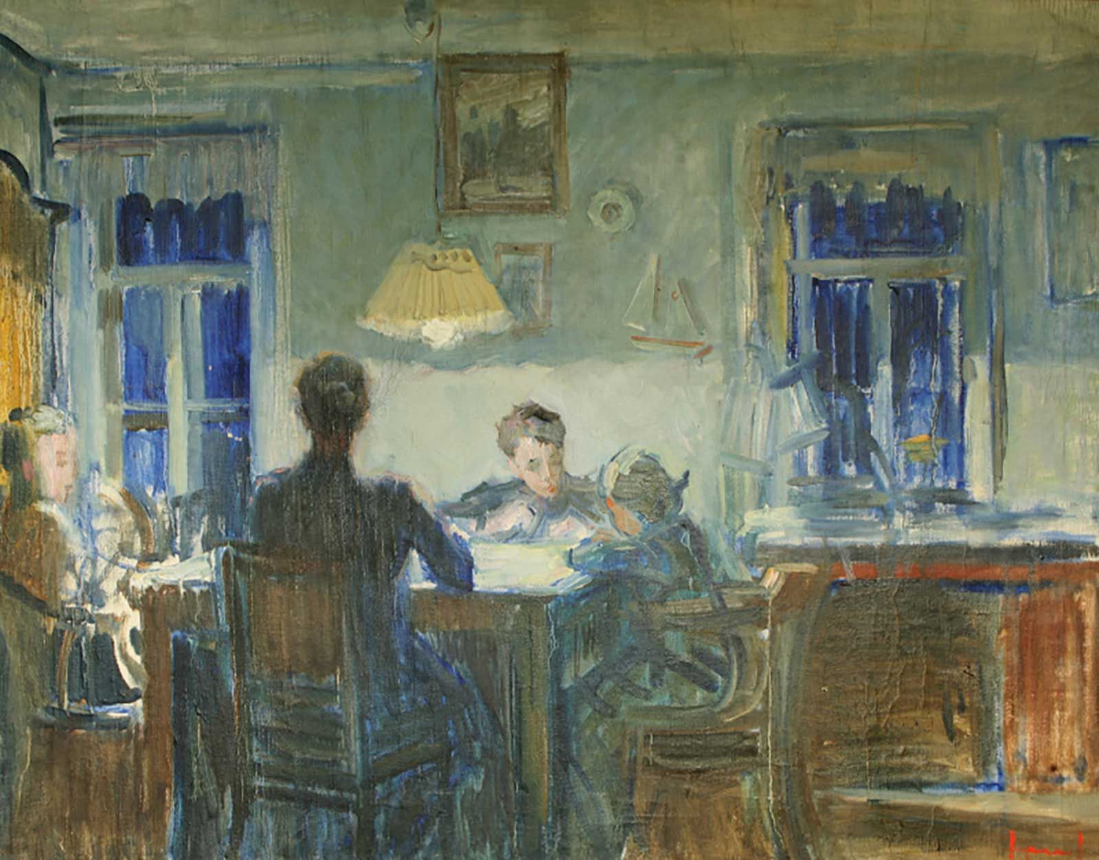 Лев Аронов. Семья. 1948 год