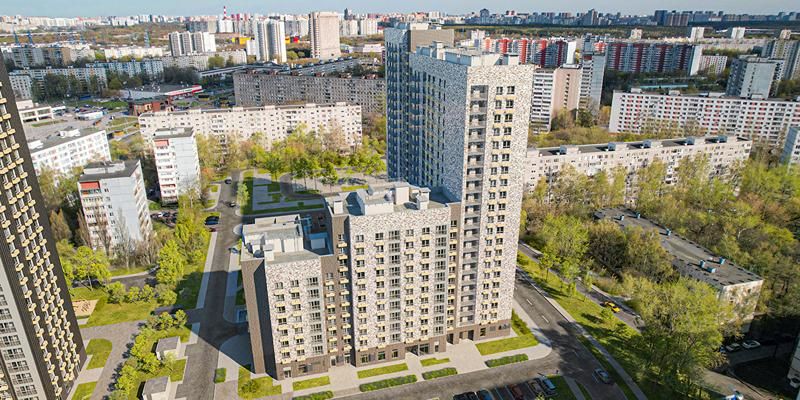 В Выхино-Жулебине строят дом по программе реновации