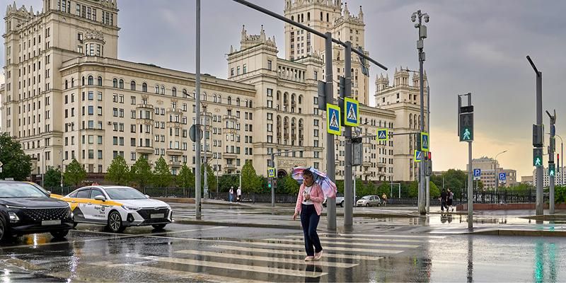В Москве ожидается дождь и усиление ветра