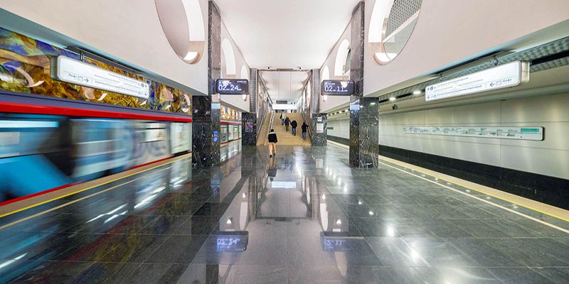 Завершено устройство монолитных конструкций подземной пересадки между станциями «Электрозаводская» БКЛ и Арбатско-Покровской линии