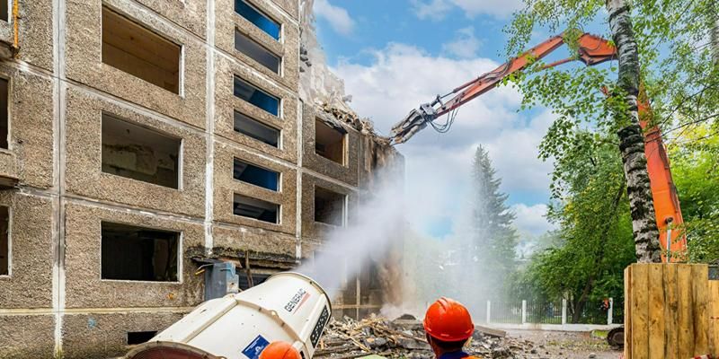 80 домов демонтировали на северо-востоке столицы по программе реновации