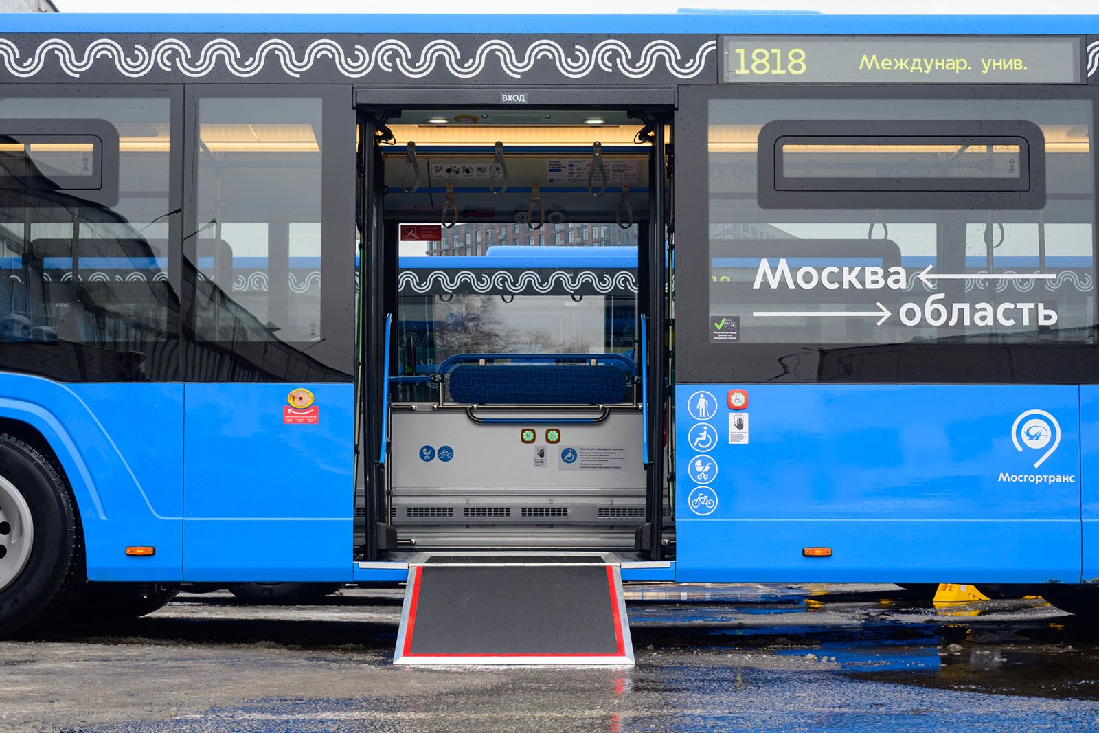 Новые автобусы Мосгортранса работают уже на 37 пригородных маршрутах