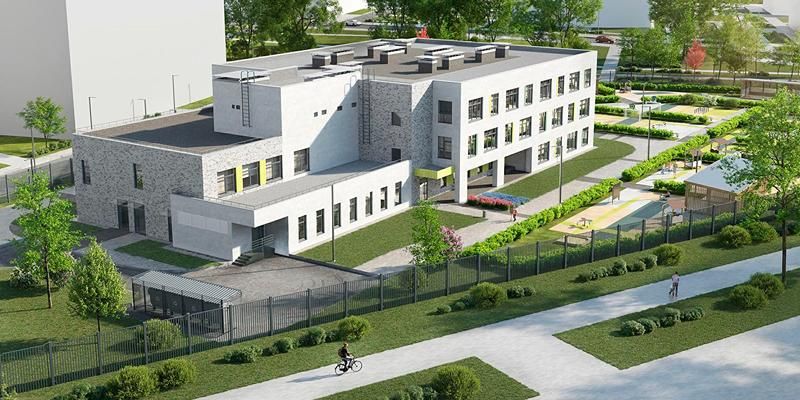 В районе Внуково продолжается строительство детского сада на 250 мест