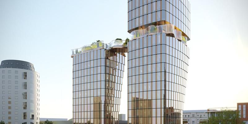 Выдано разрешение на строительство жилого комплекса с мостом-садом на Новослободской улице