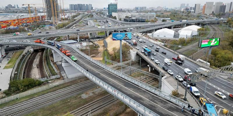 Какие современные методы использовали при строительстве эстакады — съезда с МСД на Волгоградский проспект