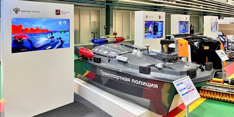 В Москве разработали безэкипажный катер для безопасности на воде