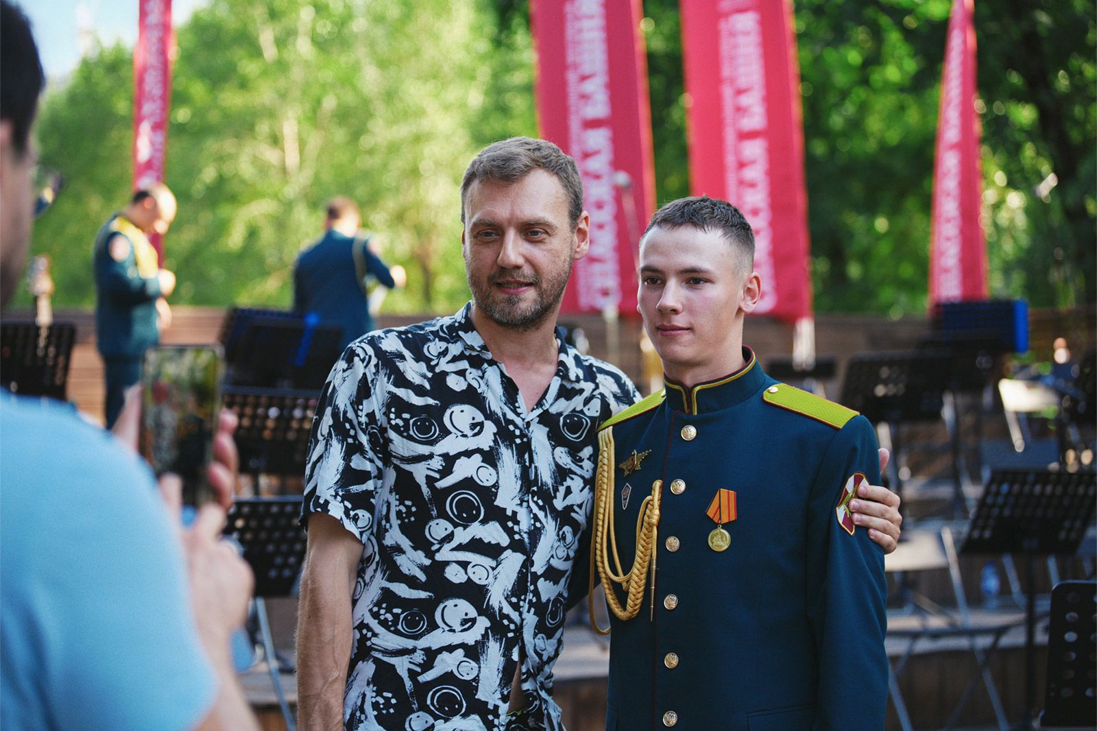 Познакомиться с музыкальными традициями: как прошел концерт программы «Военные оркестры в парках»