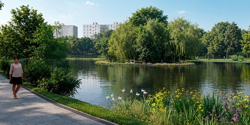 На востоке столицы приведут в порядок Егерский пруд