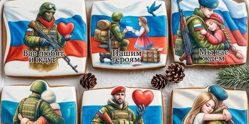 Участница «Лета в Москве» передает пряники собственного производства бойцам СВО