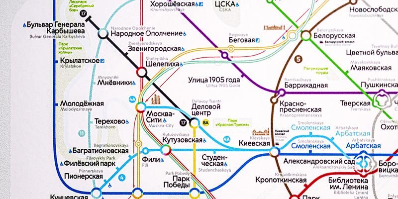 Рублево-Архангельская линия появилась на схемах столичного метрополитена