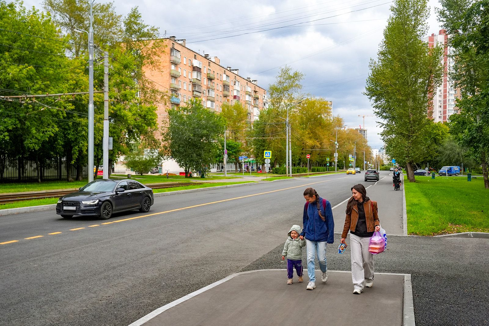 На Загородном шоссе обновили асфальтовое покрытие