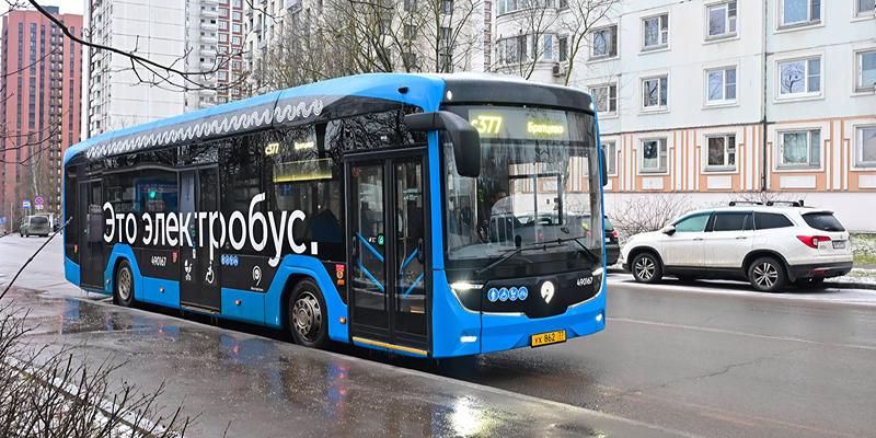 Рекордное количество электробусов вышло на 10 маршрутов в Москве