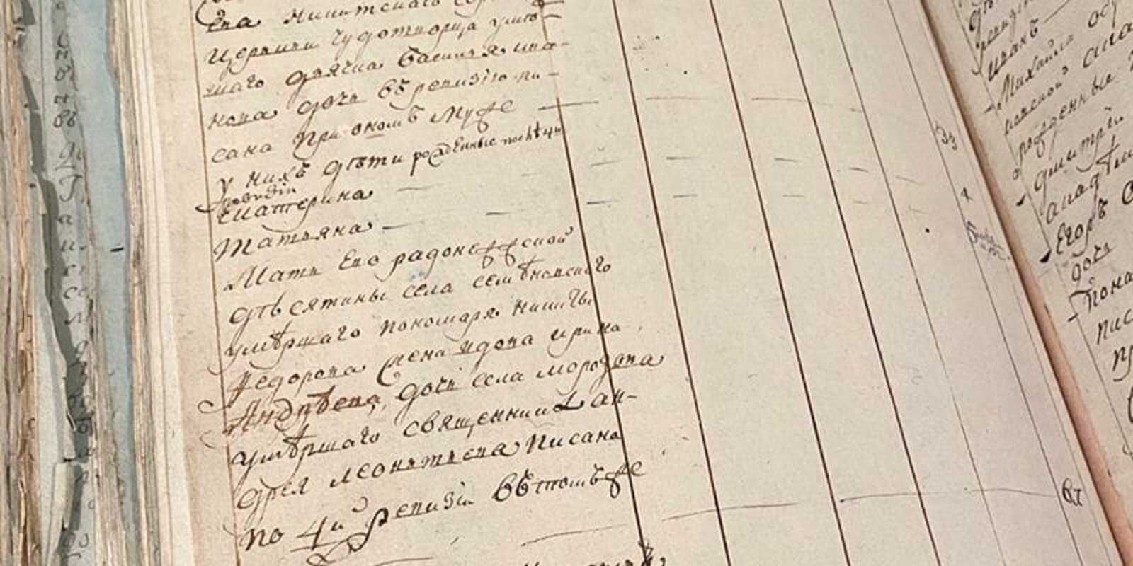 Ревизские сказки священнослужителей. Главархив Москвы