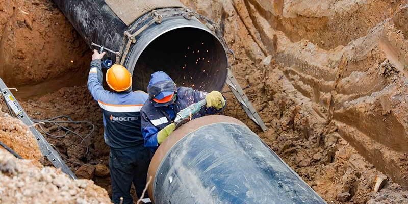 В районе Вороново завершено строительство газопровода высокого давления
