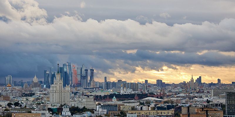 Москвичей предупредили о сильном дожде с ветром