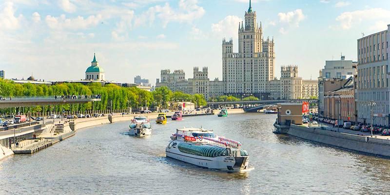 10 судов пройдут по Москве-реке в честь открытия сезона речной навигации