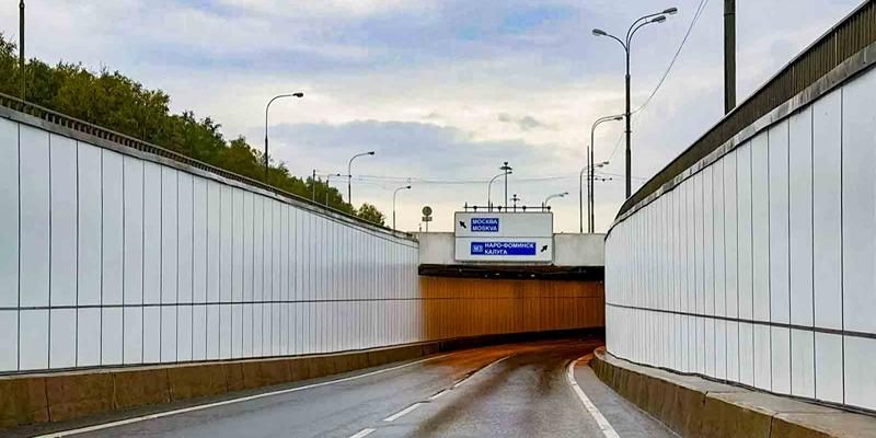 Во Внукове отремонтировали транспортный тоннель