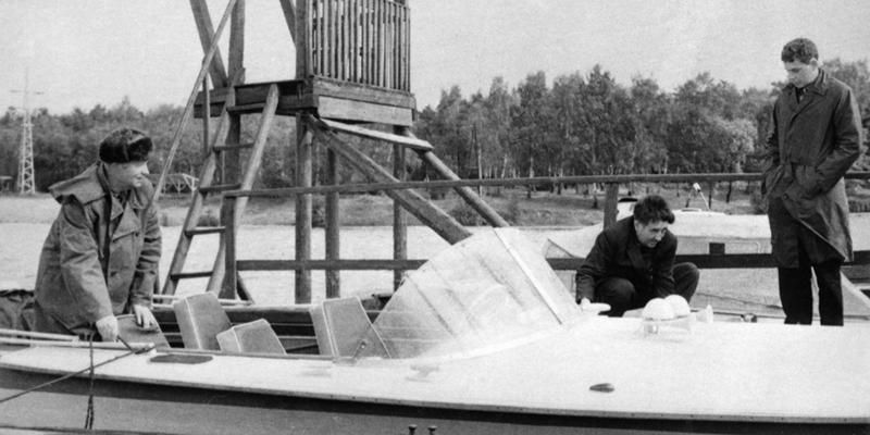 Спасение утопающих: Главархив – о том, как спасательные службы на воде работали в 1940-х годах
