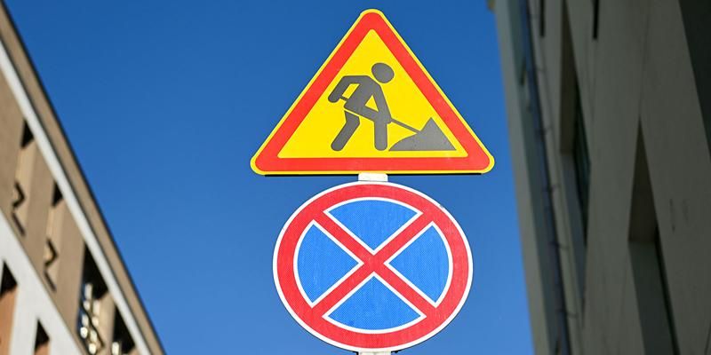 В трех округах Москвы временно изменится схема движения транспорта