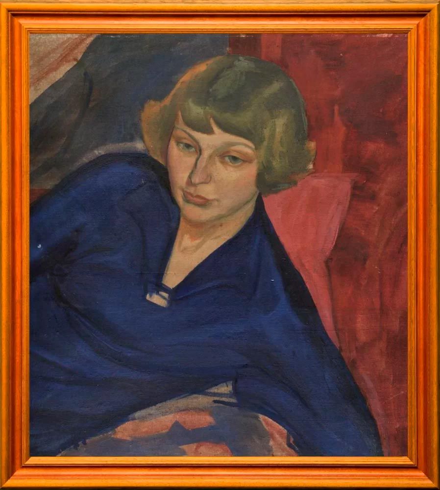 Магда Нахман. Портрет М.И. Цветаевой. 1913 год
