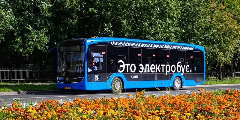 Электробусы вышли на маршрут № 726 в двух районах Москвы и Люберцах
