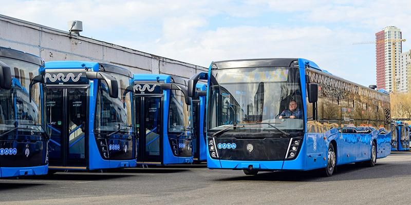 Более 70 новых автобусов НефАЗ-5299 пришло в парки Мосгортранса