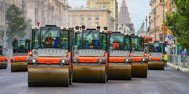 Ремонт дорожного покрытия на Тверской и 1-й Тверской-Ямской улицах завершен досрочно
