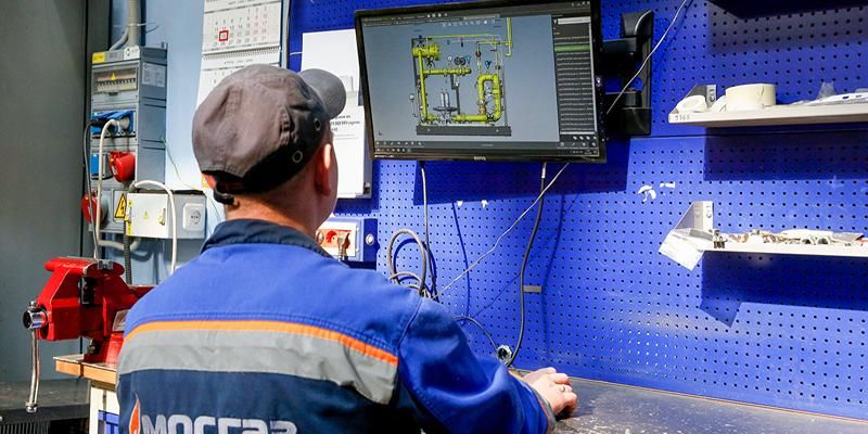 На северо-западе Москвы модернизировали крупный газорегуляторный пункт