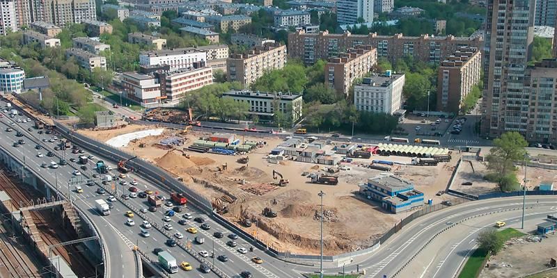 На торги выставили почти гектар земли недалеко от делового центра «Москва-Сити»