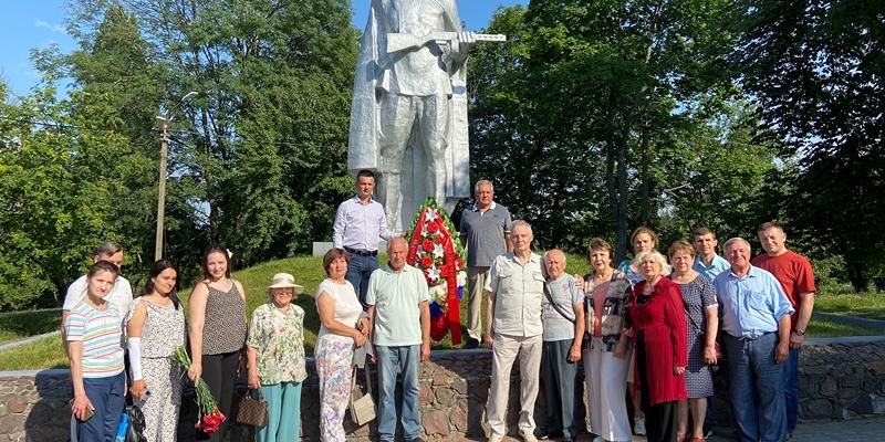 Состоялась патриотическая акция у Мемориального комплекса «Поклонная высота»