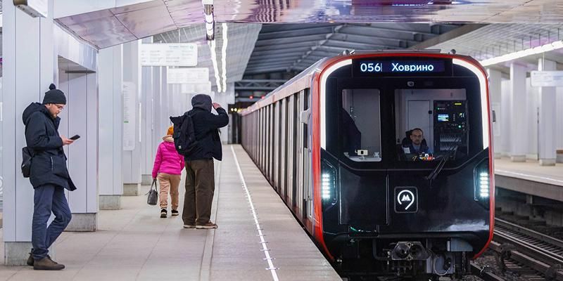 В ноябре на Замоскворецкую линию метро вышло 24 новых вагона серии «Москва-2024»