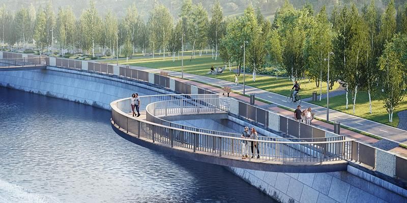 Новая зеленая зона и пешеходный маршрут появятся на западе Москвы