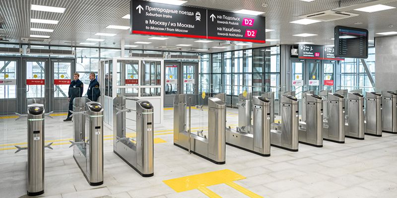 Турникеты на станциях Московских центральных диаметров стали работать быстрее
