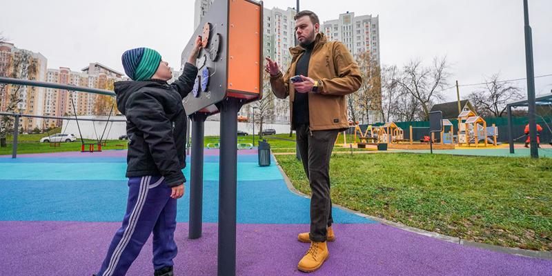 Научная детская площадка появилась в Ново-Переделкине