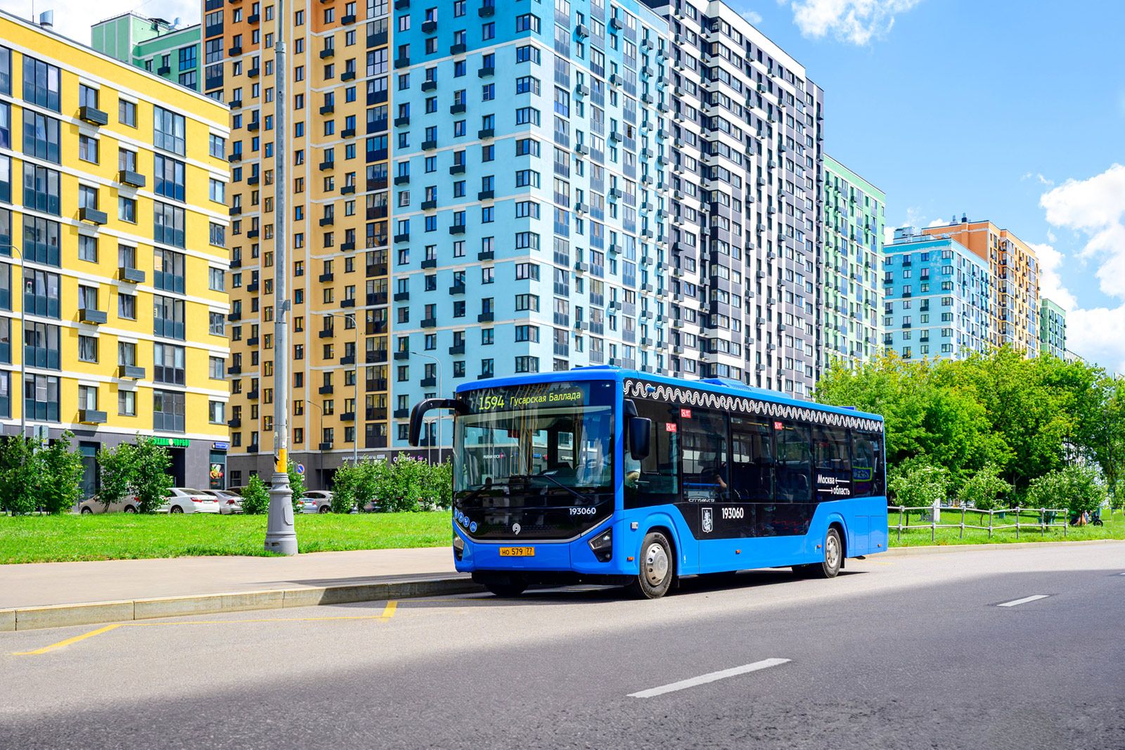 Новые автобусы Мосгортранса работают уже на 37 пригородных маршрутах