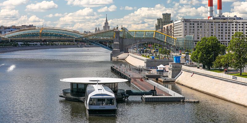 Более 260 тысяч поездок совершили пассажиры по речному маршруту Киевский — Сердце Столицы