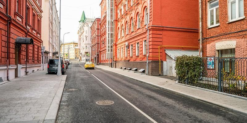 В центре Москвы благоустроили пять переулков