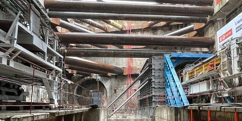 Первый участок Бирюлевской линии метро готов на треть