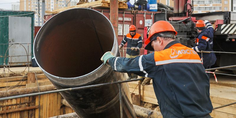 Газопровод высокого давления проложат в поселениях Вороновском и Роговском
