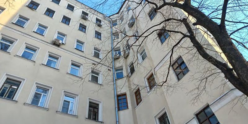 На Маросейке отремонтировали жилой дом начала XX века