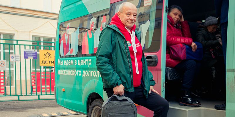 После запуска двух новых автобусов до центров московского долголетия количество пассажиров выросло на 30 процентов